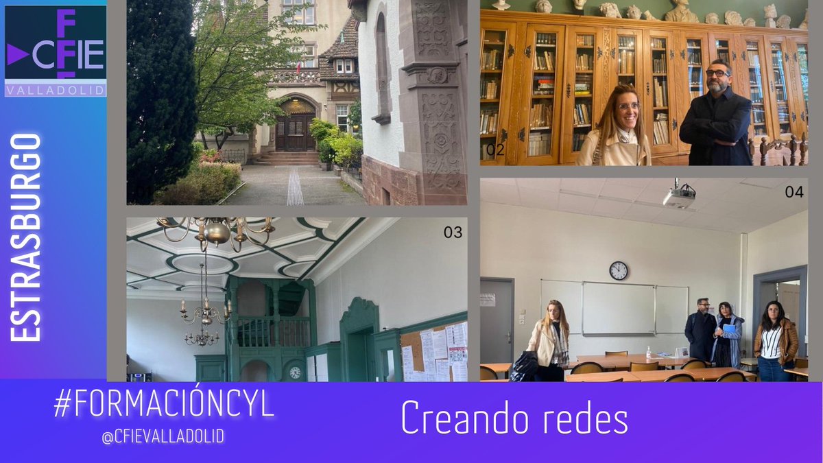 En el <a href="/LPontonniers/">Lycée International Strasbourg, Pontonniers</a> 🇫🇷 con Elena Parra e Inés Cesar. Conociendo sus secciones lingüísticas y
la organización de la formación del profesorado.
Nuevos 👣 en la preparación nuestro proyecto Erasmus+🇪🇺
#InternacionalizacionCyL
<a href="/educacyl/">Educación JCyL</a>
<a href="/sepiegob/">SEPIE</a> 
<a href="/acstrasbourg/">Académie Strasbourg</a> 
<a href="/fjmagdafuente/">Javier Magdaleno</a>
