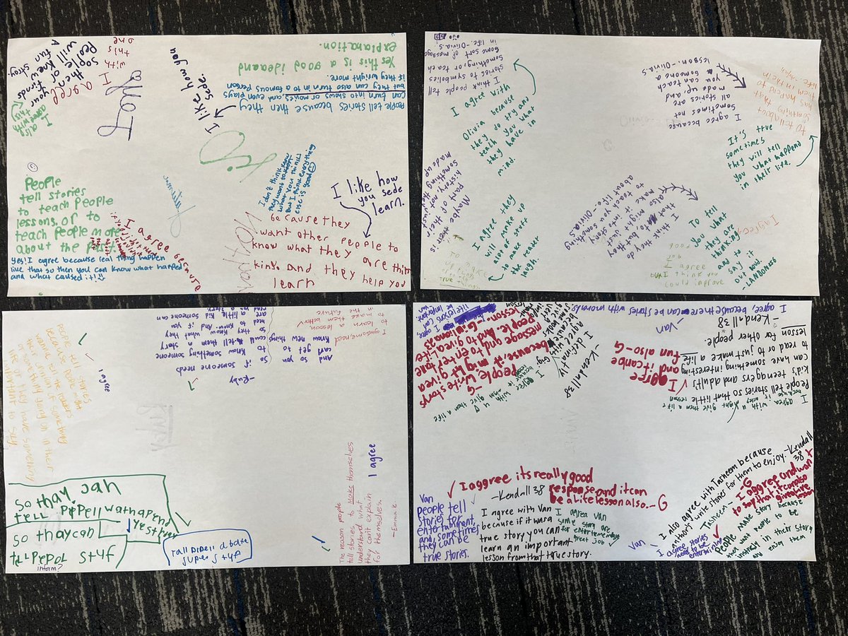 TESwilliams5's tweet photo. Answering why we tell stories in a Chalk Talk and then connecting to why the Nez Perce Tribe told stories. https://t.co/rxwKnLyr0n