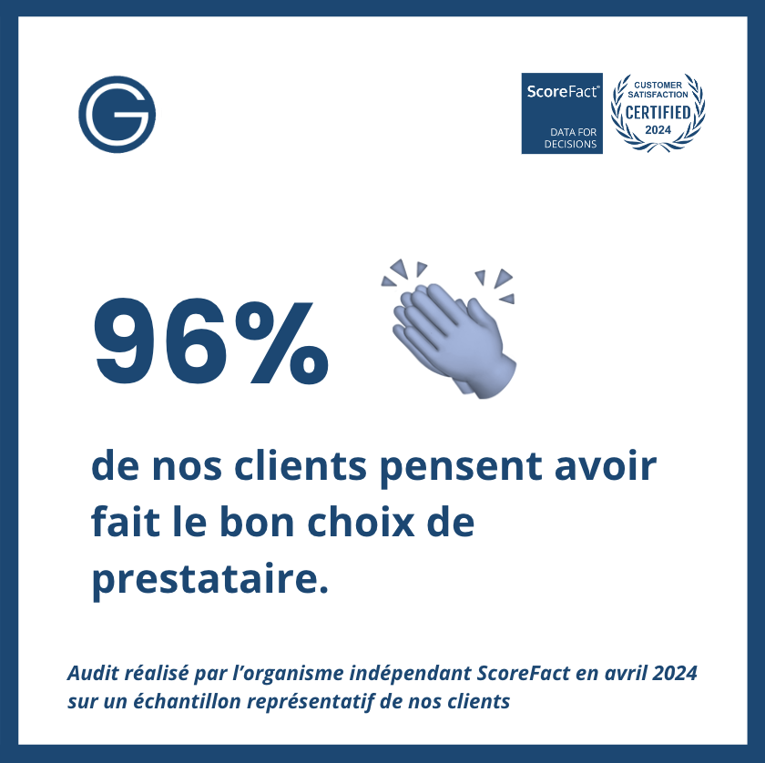 Quand un projet web débute,  clients/agences sont alignés. 

Mais une fois le projet terminé et si le client pouvait revenir en arrière, choisirait-il le même prestataire ?

Chaque année, <a href="/ScoreFact/">ScoreFact</a> pose cette question à nos clients.

Merci à tous nos clients pour leur confiance!