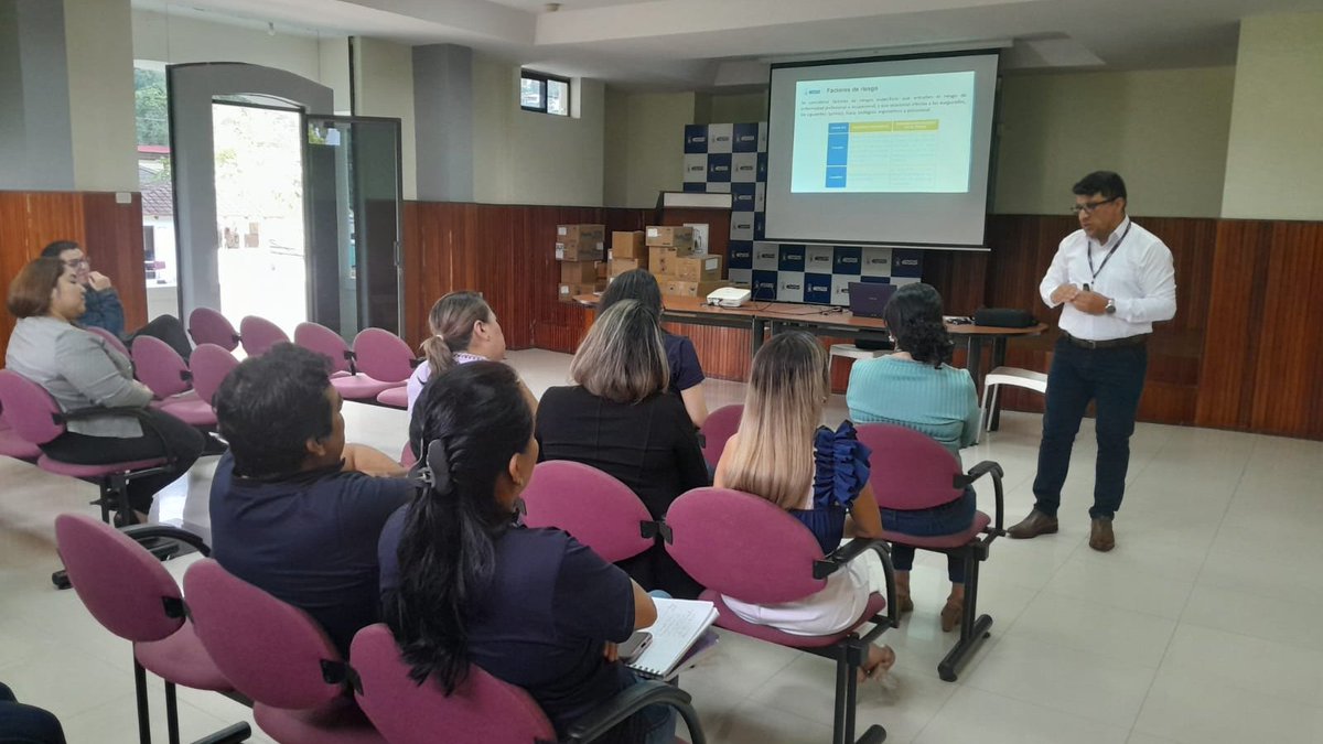 IESSZamora's tweet photo. #IESSInforma| La Unidad Provincial de Riesgos del Trabajo, a través de actividades educativas, fomenta una cultura de prevención, promoviendo espacios de trabajo saludables mediante talleres, seminarios y charlas🗣️ sobre seguridad y salud en el trabajo🤝🏻 https://t.co/4y7ATmaQ3p