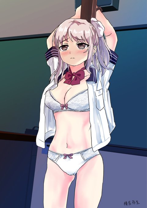 うちの子、ポニテちゃんの緊縛❤️ 