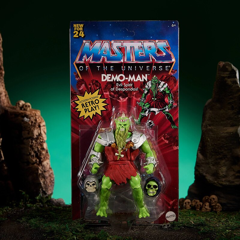 Mattel Masters of the Universe Origins Demo-Man Figure Now Available dlvr.it/TDgVdX