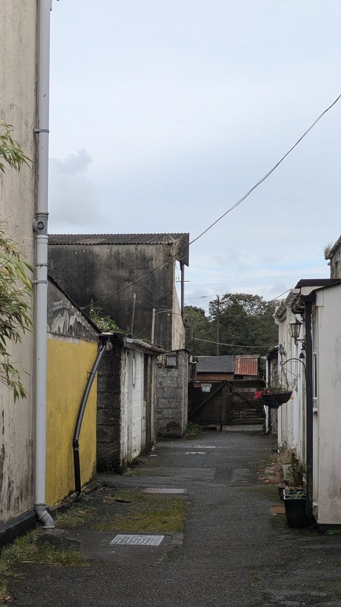 One of the eeriest abandoned football grounds in the UK today. Just found the 'magic hole-in-fence' into Mollinis Park, the home of the once-mighty Bugle FC on the fringes of the Cornish clay mines. Winners of the South Western League in 1985, the club's fortunes dwindled during
