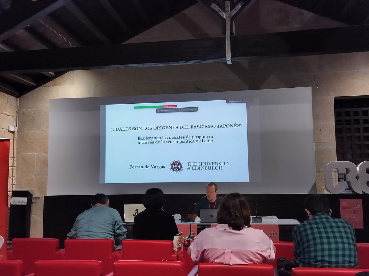 AEJEesp's tweet photo. Ponencias de tarde para terminar este primer día de congreso de la AEJE.

Con una posterior inauguración y visita de la exposición "Impresos", que os enseñaremos más tarde. https://t.co/ujzClcqQah