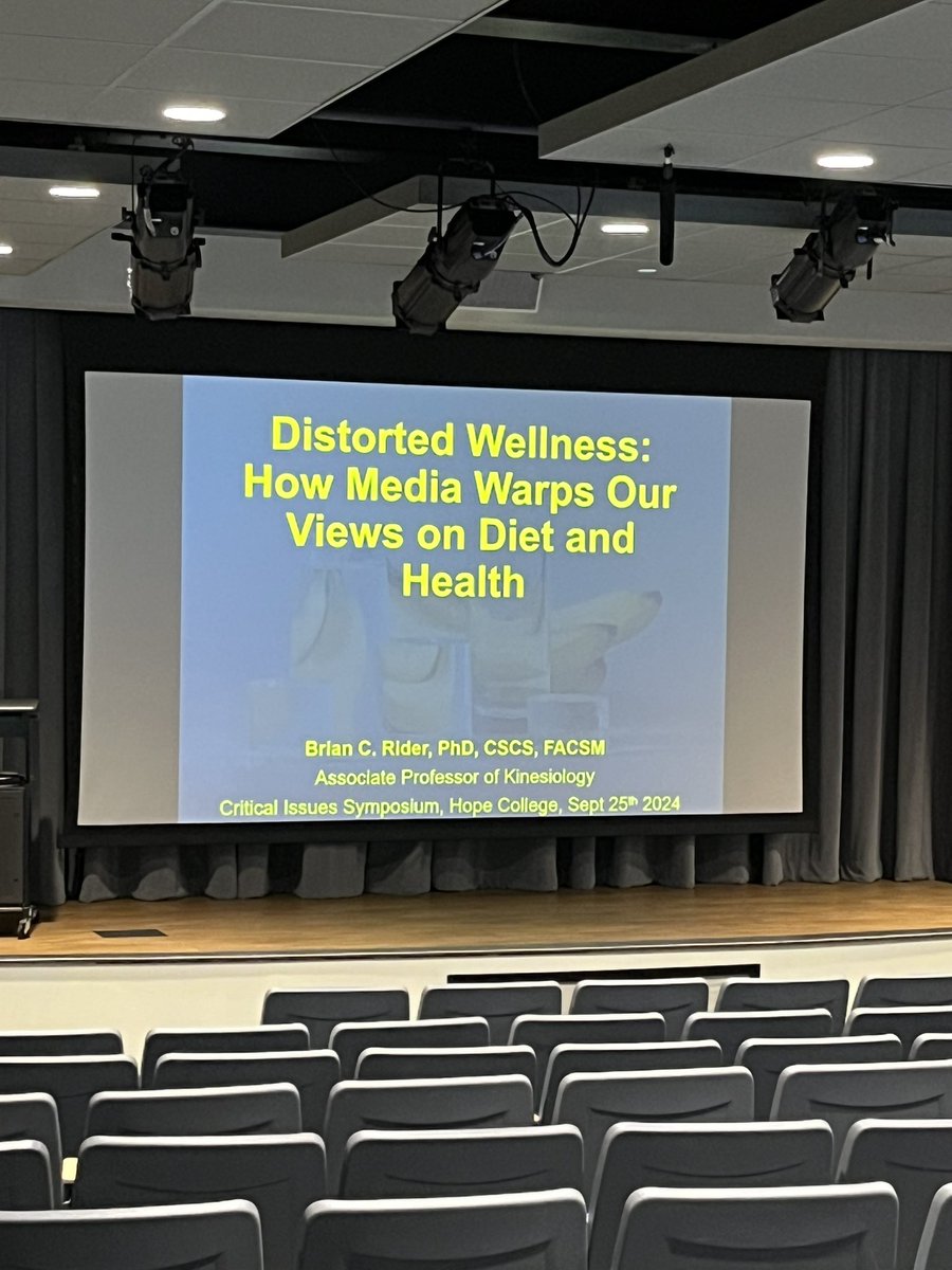 Excited to give this talk today at 1pm! #CriticalIssues <a href="/HopeKinesiology/">Hope Kinesiology</a> <a href="/HopeCollege/">Hope College</a>