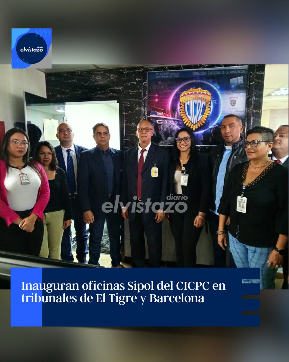 diarioelvistazo's tweet image. ⚖️ Inauguran oficinas #Sipol del CICPC en tribunales de El Tigre y Barcelona ⚖️

instagram.com/p/DAWNtjkviCO/…