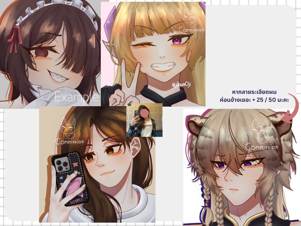 P__Soraa_03's tweet photo. เปิด commission รับเรื่อยๆค่ะ ก่อนขึ้นราคา🥲
สนใจงานDMมาได้เลยนะคะ
รูปคนจริงก็ส่งมาให้วาดได้นะคับ
 รับ - ธนาคาร / ทรูมันนี่

#คมชฝึกหัด #รับวาดรูป #รับวาดแฟนอาร์ต #คมช #คอมมิชชั่น #คมช #commissionTH #commissionopen https://t.co/bA5P29xPeZ