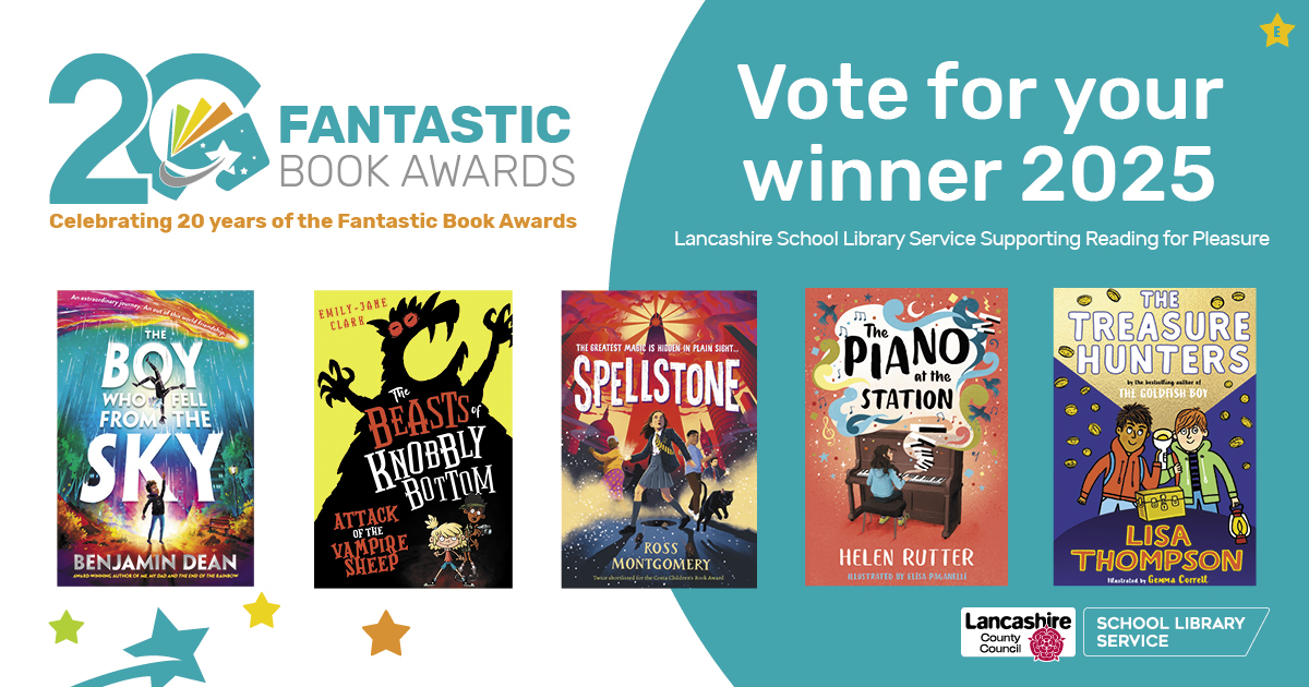 Last, but by no means least, your group E books for the 2024-25 #FantasticBookAwards #ReadingForPleasure