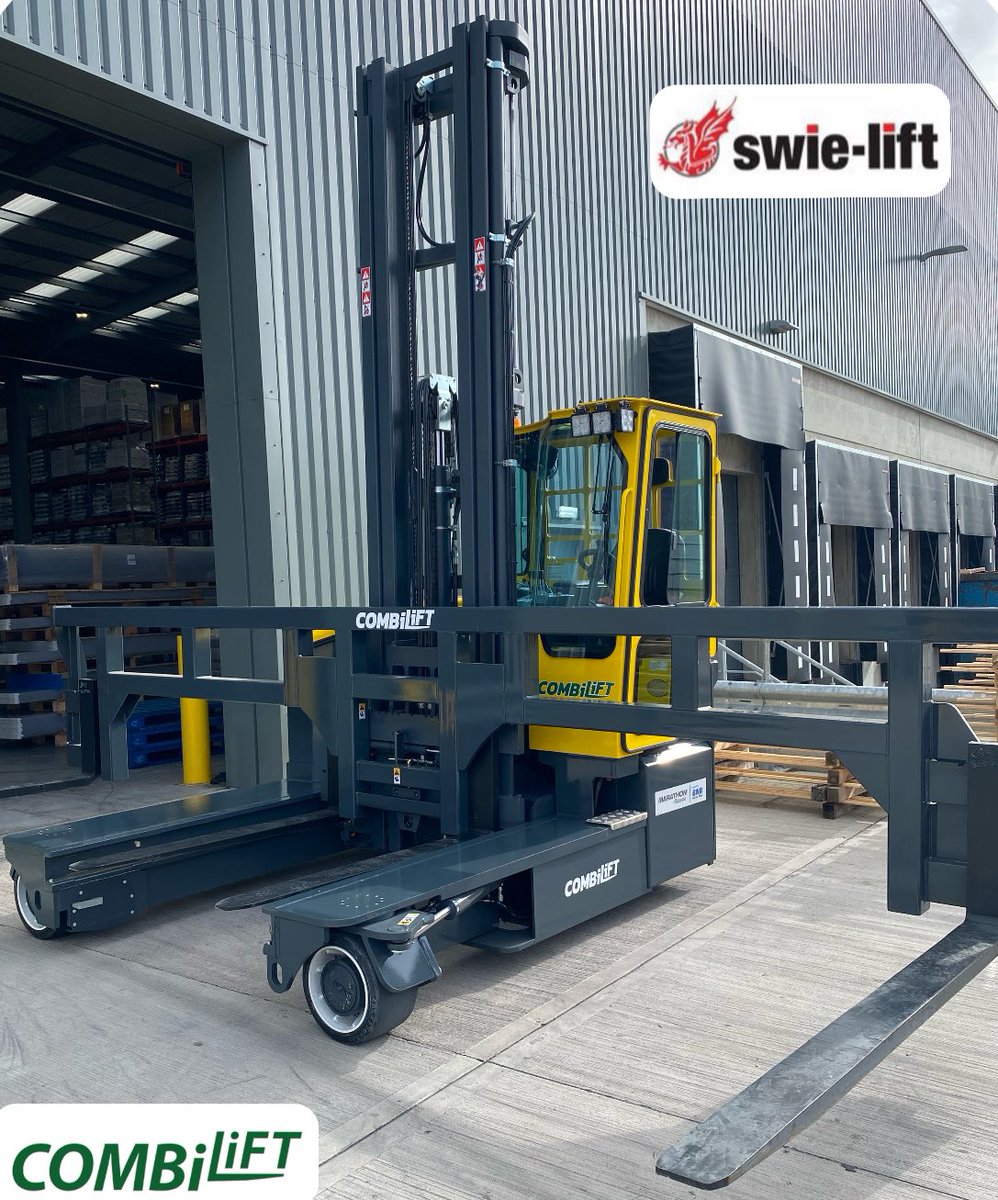 The rain held off to deliver this 4-way Electric <a href="/Combilift/">Combilift</a> C5000ET. Perfect for its versatility to transport long loads through narrow doorways and around objects with confidence and utmost safety.
A happy <a href="/Swielift/">Swie-lift</a> customer 👍👍
swie.co.uk
01639 823000