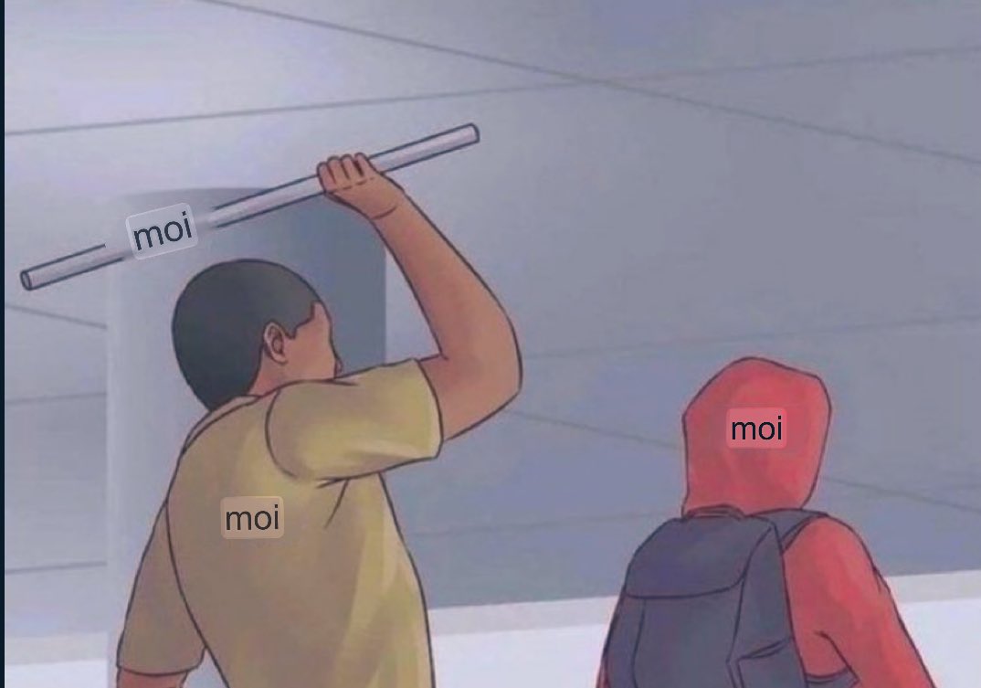 Piicools's tweet image. Quand je me mets dans de mauvaises situations et que j'agis comme si je ne l'avais pas vu venir :