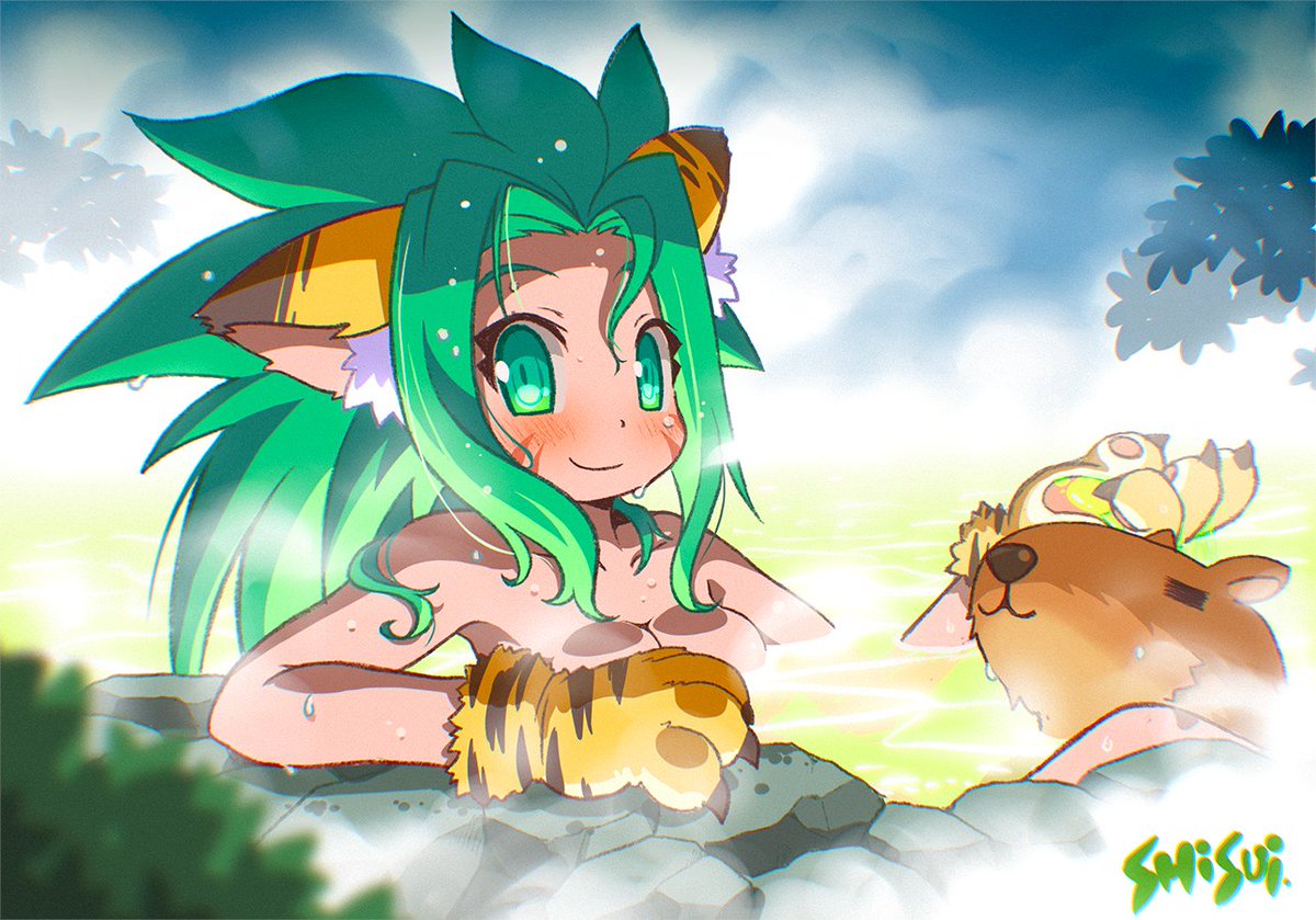 「涼しくなってきたので暖かそうな画像貼って行きます。(過去絵) 」|しすいのイラスト