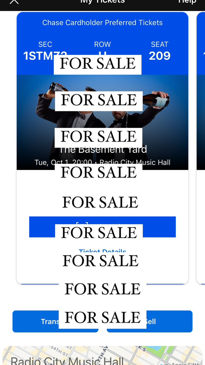 vehonnasada's tweet photo. SELLING 2 TICKETS FOR THE BASEMENT YARD AT RADIO CITY ON MONDAY, 10/1 @ 8PM FOR $100 EACH HMU!!!!!! https://t.co/z5yqMPH7Lb