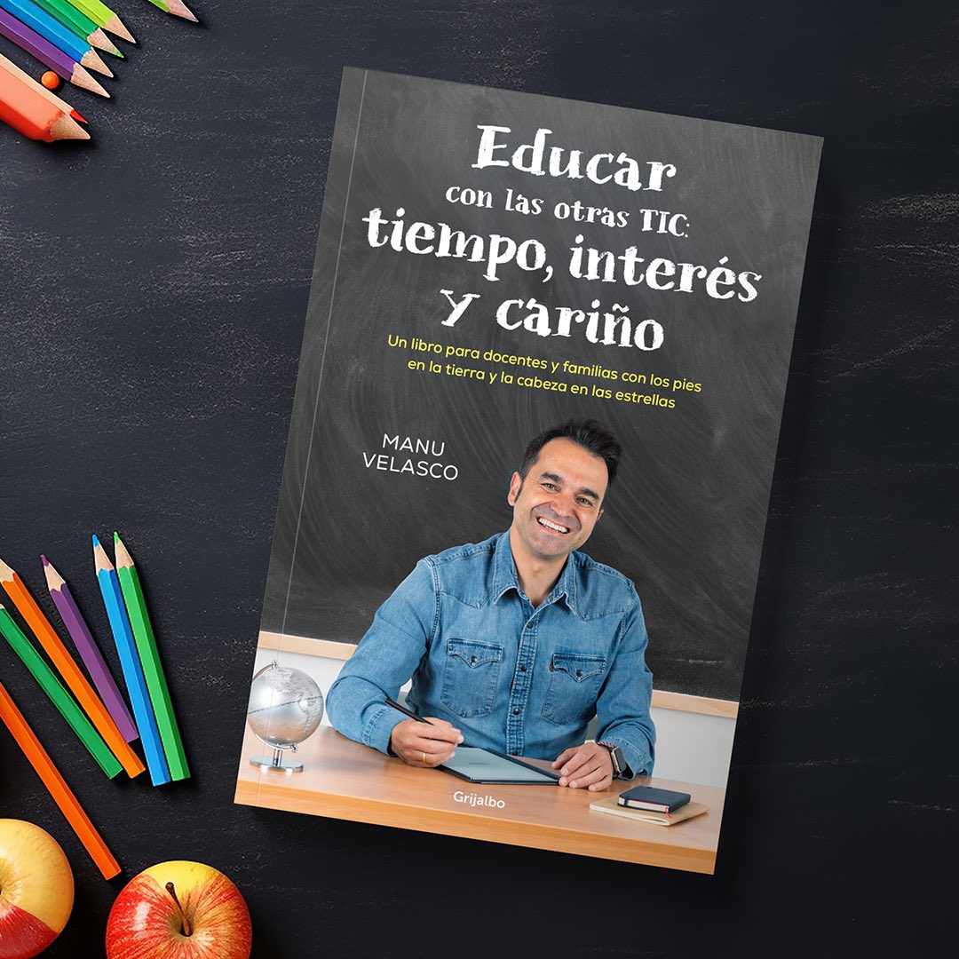 Ayuda para maestros (@ayudamaestros) on Twitter photo Puedes conseguir ya mi último libro “Educar con las otras TIC: tiempo, interés y cariño” que edita y publica la editorial Grijalbo. 📖 Es un libro para docentes y familias con los pies en la tierra y la cabeza en las estrellas. 👉 🔗 penguinlibros.com/es/libros-cria… <a href="/penguinlibros/">Penguin España 🐧📚</a> Puedes conseguir ya mi último libro “Educar con las otras TIC: tiempo, interés y cariño” que edita y publica la editorial Grijalbo. 📖 Es un libro para docentes y familias con los pies en la tierra y la cabeza en las estrellas. 👉 🔗 penguinlibros.com/es/libros-cria… <a href="/penguinlibros/">Penguin España 🐧📚</a>