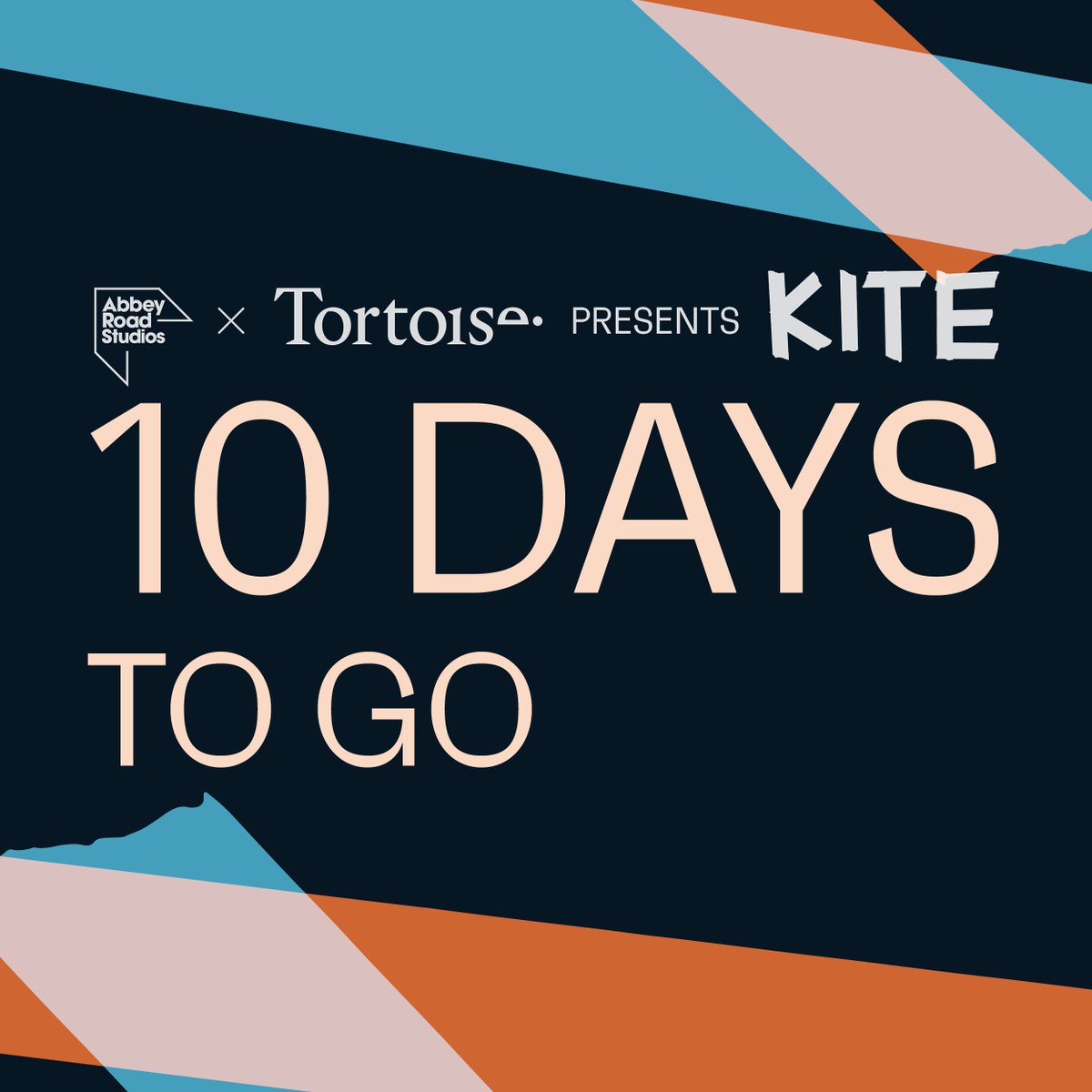 .<a href="/KiteFSTVL/">KITE Festival</a> at Abbey Road Studios is only 10 days away! 

Hear ideas from the likes of Richard Gadd, Elif Shafak, Jordan Stephens, plus music from Kojey Radical and Kokoroko.

...and more!

Tickets here: torto.se/47ElU3g