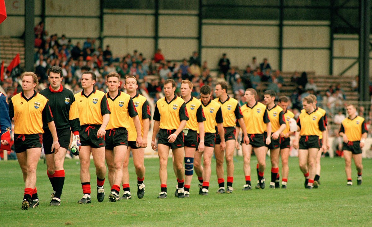 It's #ThrowbackThursday and a look back at the <a href="/officialdowngaa/">Official Down GAA</a> alternative kit in their All-Ireland semi-final win over Cork