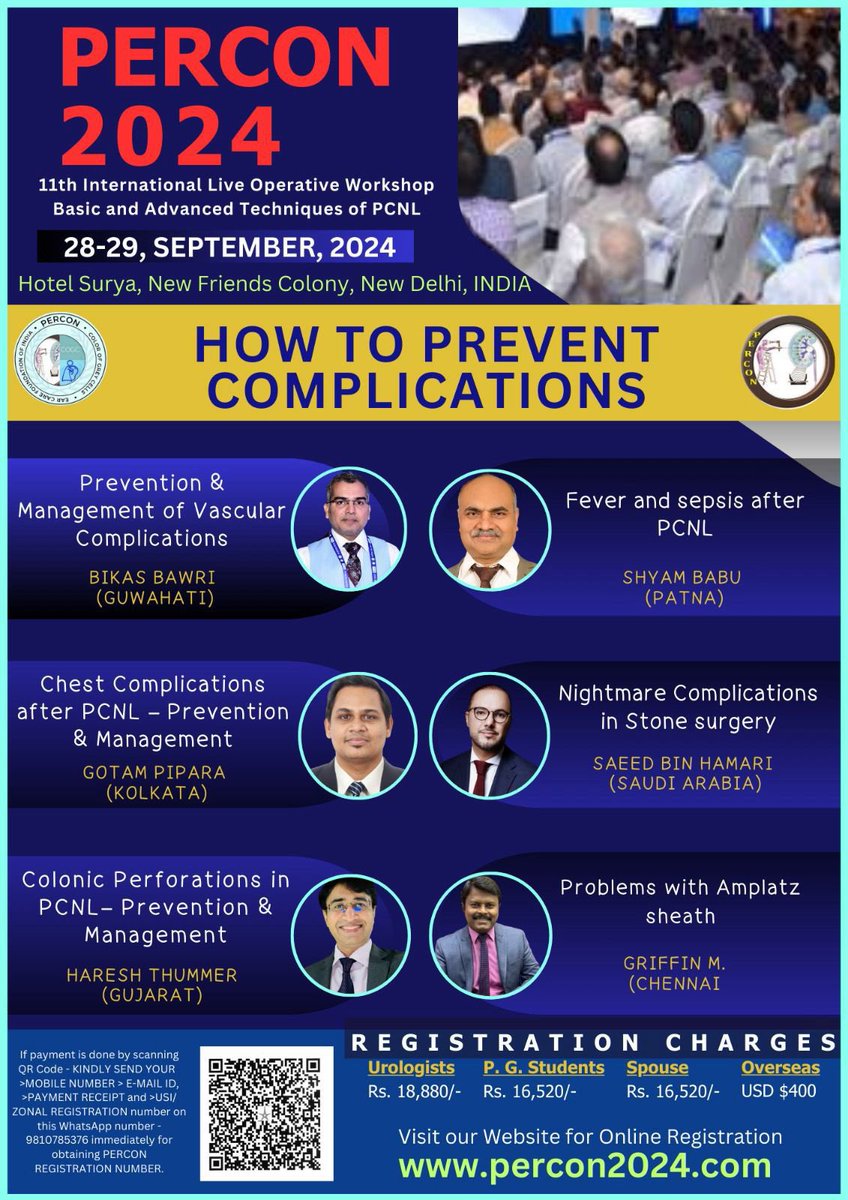 🇮🇳 Friday // Saturday 
28 &amp; 29 September 2024 
Live Surgery &amp; State of Art from New Delhi , India 🇮🇳 
World Class Meeting for #PCNL 
<a href="/SMCH_Riyadh/">SMC Healthcare</a> <a href="/so_uro/">UroSoMe</a> <a href="/PETRAurogroup/">PETRA</a> <a href="/saudiurological/">SUA</a>