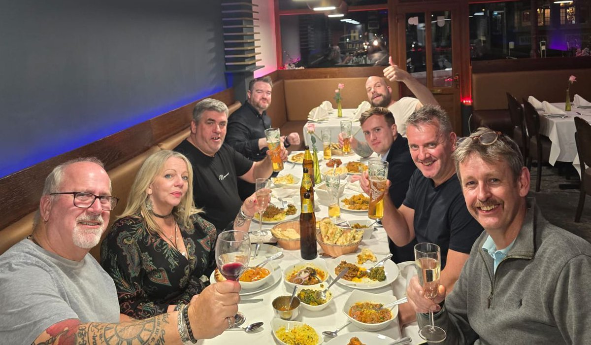 Fantastic curry with the <a href="/RGGroupUK/">RG Group</a>  earlier this week, talking all things Greetham Street <a href="/Unite_Student/">Unite Students</a> 

We always value evenings like this, as they contribute to a more cohesive and productive work environment. 

#TeamBonding #WorkCulture #construction