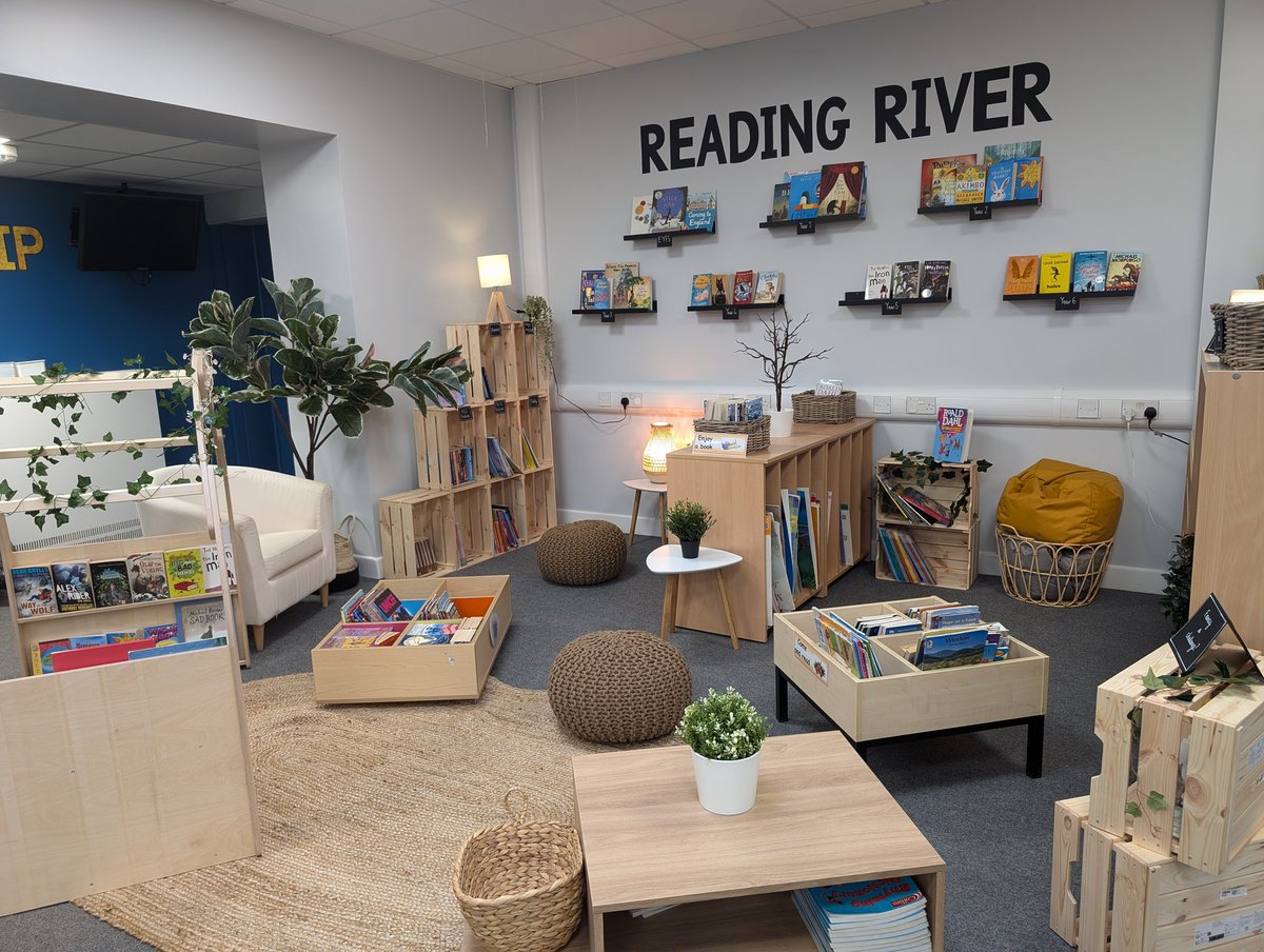 Here is a sneaky peak of the progress on our brand new library!  Our reading ambassadors from the Pupil Leadership Team have been doing a FANTASTIC job helping Mrs Kelly to make this space inviting and cosy! Thank you girls! 📚⭐  <a href="/LiftSchools/">Lift Schools</a> <a href="/McAuliffeSteph/">Stephanie McAuliffe</a> <a href="/CNicholson_Edu/">Craig Nicholson</a>