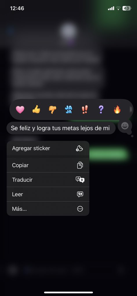 skeyserr's tweet photo. el peor mensaje que pude haber recibido…:( https://t.co/WOAQiztqwa