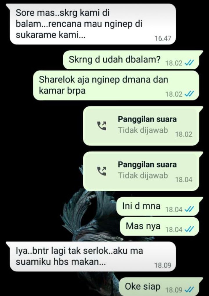 PatnerlampungBE's tweet photo. Etitud, kesopanan, dan privasi 
HARGA MATI 🔥🔥

#pijatsensual #pijatpasutri 
#pijatlampung #availlampung 
#patnerlampung #fwblampung 
#alterlampung #pijatnakal
#sensualitas https://t.co/fiiM6rHn5T