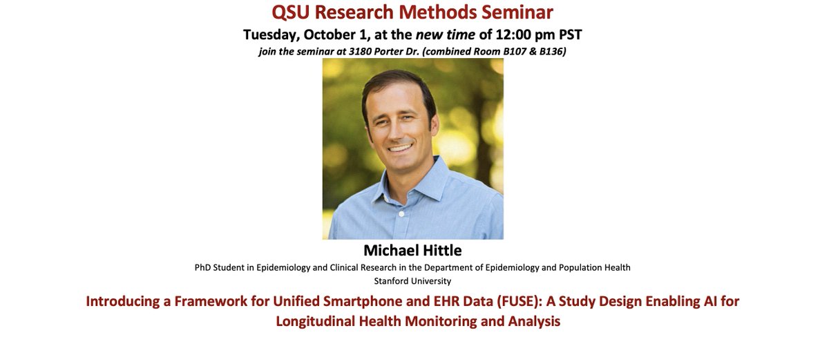 The QSU Research Methods Seminar Series returns this fall! Join us on Tuesday, October 1st, at 12 PM PST, either in person or via Zoom: bit.ly/3BjlJyf