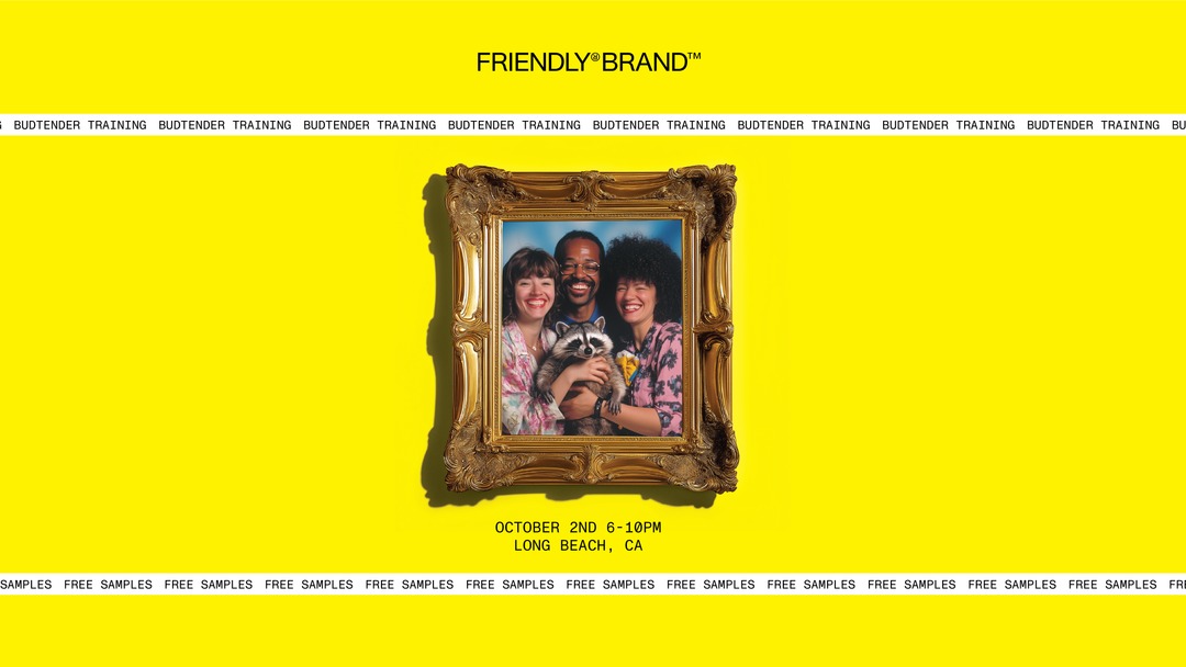 Budtenders, this one’s for you! 🌿 Join us on 10/2 for a FREE training session with the Friendly Brand Team in Long Beach, CA from 6-10 PM! Learn about new products, extraction methods, NU-RESIN oil collabs &amp; more 🎁💚

eventbrite.com/e/friendly-bra…
 #BudtenderTraining #FriendlyBrand