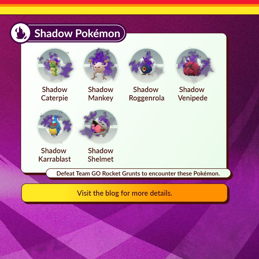PokemonGoApp's tweet photo. Oh no...not again! 😨

Team GO Rocket and Giovanni are back at it, so gather your Ground types and get ready to rescue Shadow Heatran during #PokemonGO’s Galarian Expedition: Taken Over!

https://t.co/XIzrDwyzbm https://t.co/nuf11JhJnJ