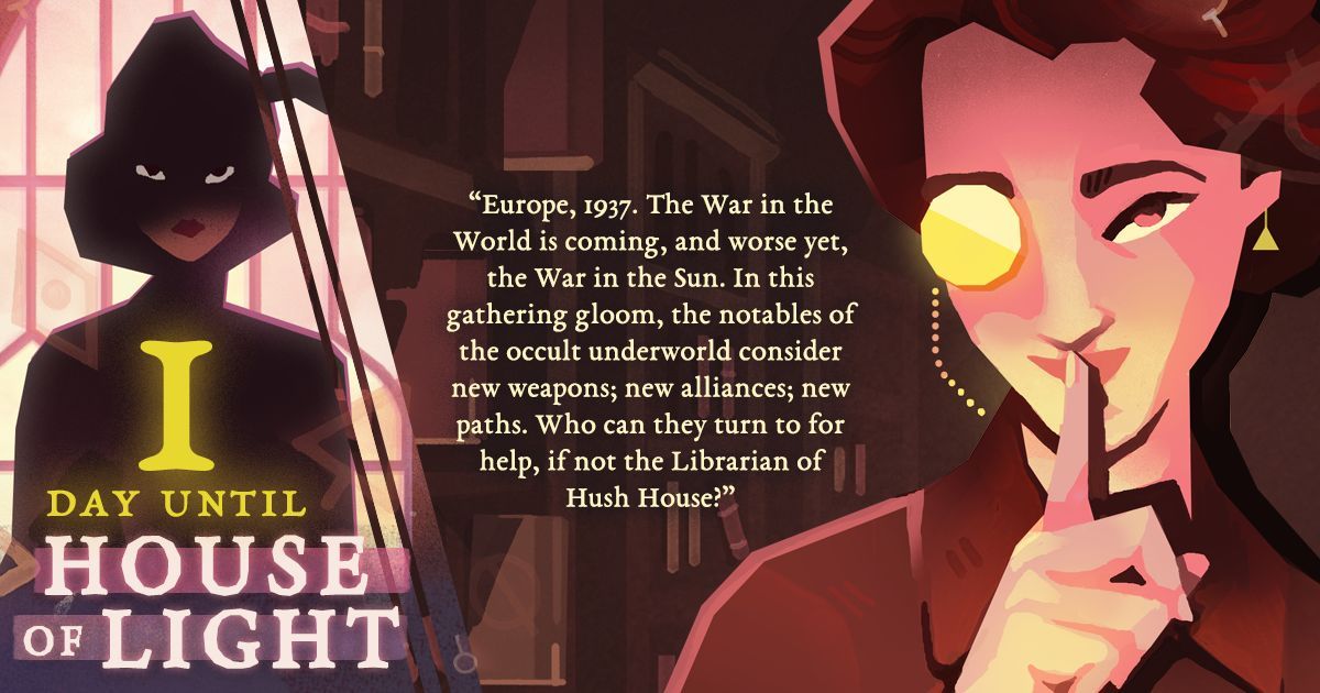HOUSE OF LIGHT launches ✨tomorrow✨!

Nearly as big as all of Cultist Simulator’s DLC put together, this expansion adds a novel's worth of peace, saudade and lore.

📅 Thurs 26th Sept
🕕 6PM BST / 10AM PDT
🖤 Steam buff.ly/3XHvwXI 
💜 GOG buff.ly/3TC6HKH