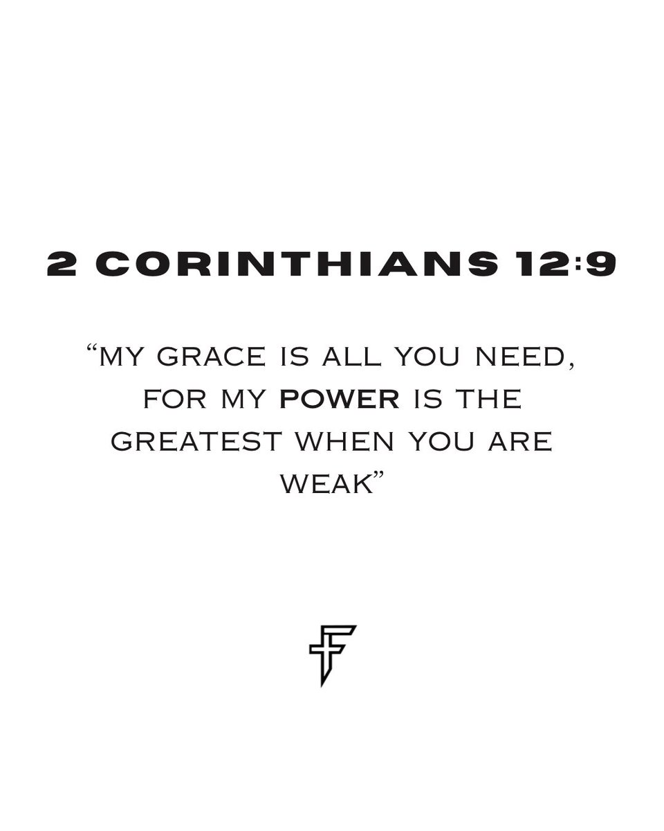 FaithleticsCo's tweet photo. No matter the battle, no matter the storm, His strength is enough to carry us through 🙏

#FaithInGod #VerseOfTheDay #GodsPower https://t.co/V8pRCJnE3b