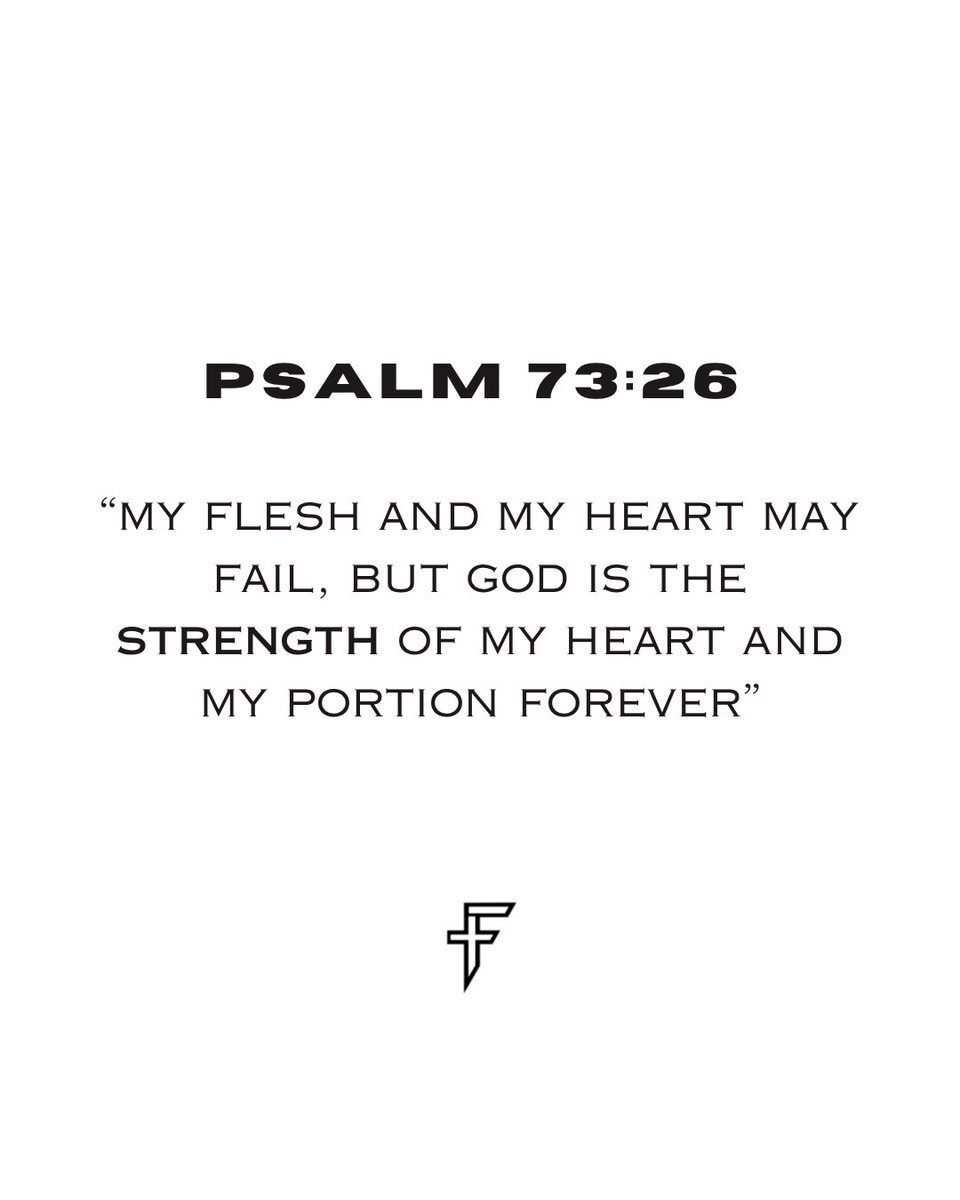 FaithleticsCo's tweet photo. No matter the battle, no matter the storm, His strength is enough to carry us through 🙏

#FaithInGod #VerseOfTheDay #GodsPower https://t.co/V8pRCJnE3b