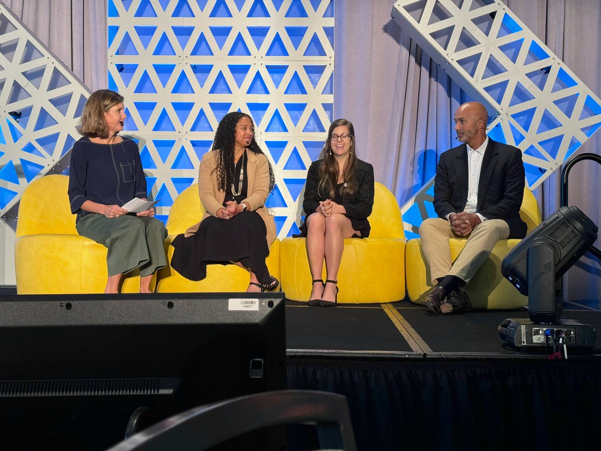 We need counter actors &amp; human-centered AI tools rooted in trustworthiness. Foundations can help support this. Create strategies &amp; frameworks &amp; engage nonprofits in how they might use AI. We need to shape it for all of us. - Yolanda Botti-Lodovico of @PJMFnd #PhilFWD24