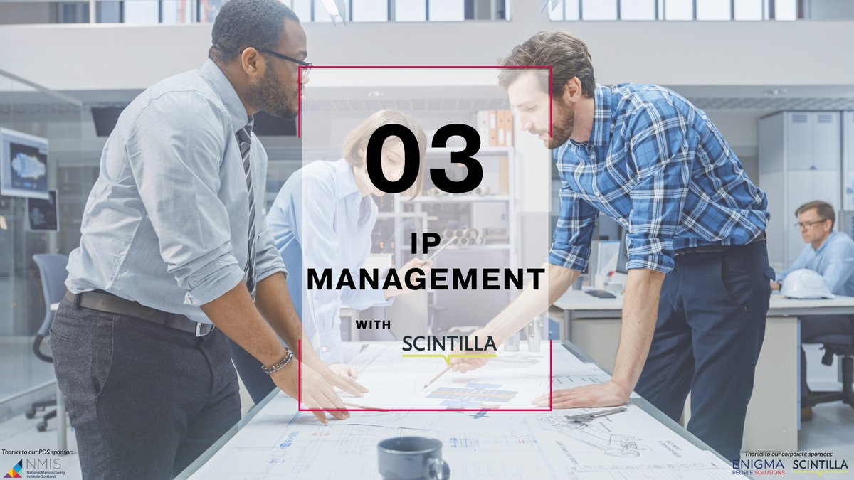 ProductDesScot's tweet image. #ProductDesignToolkit Topic 3 - IP Considerations - in partnership with   @ScintillaIP. Scintilla explores IP management for #productdevelopment, looking at the benefits of #IPprotection and understanding the stages of this important process.

VIEW👉 productdesign-scotland.com/design-toolkit…