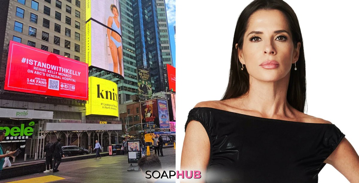 Soap_Hub's tweet photo. Fans Bought A Times Square Billboard Asking General Hospital To Rehire Kelly Monaco https://t.co/wqPBWqUtqH https://t.co/ztGprIaxsC