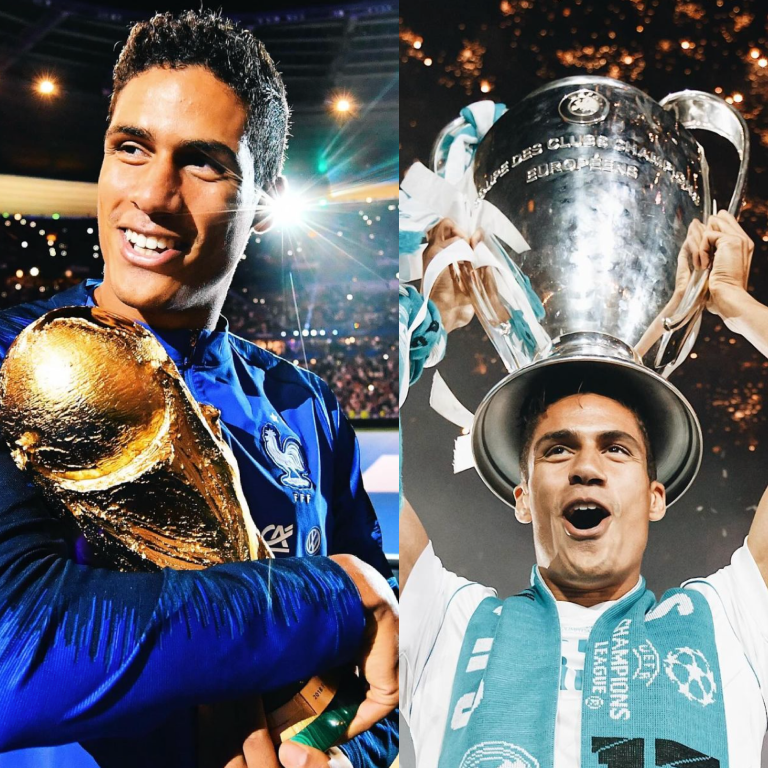 InvictosSomos's tweet photo. DÍA TRISTE PARA EL FÚTBOL. Con apenas 31 años de edad, y luego de sufrir una lesión de gravedad, Raphael Varane tomó la decisión de retirarse como futbolista profesional. No será más jugador del Como de Italia, pero seguirá formando parte del proyecto deportivo. Un central que construyó una carrera absolutamente legendaria. Fue campeón del mundo y campeón de la Nations League con la Selección de Francia. Conquistó 18 títulos colectivos con el Real Madrid (destacando 4 Champions League), siendo parte importante en una época dorada en la historia del club más grande del planeta. Y también pudo levantar trofeos con la camiseta del Manchester United. Se marcha uno de los mejores defensores de la época. Una leyenda de la zaga. GRACIAS POR TODO, VARANE.
