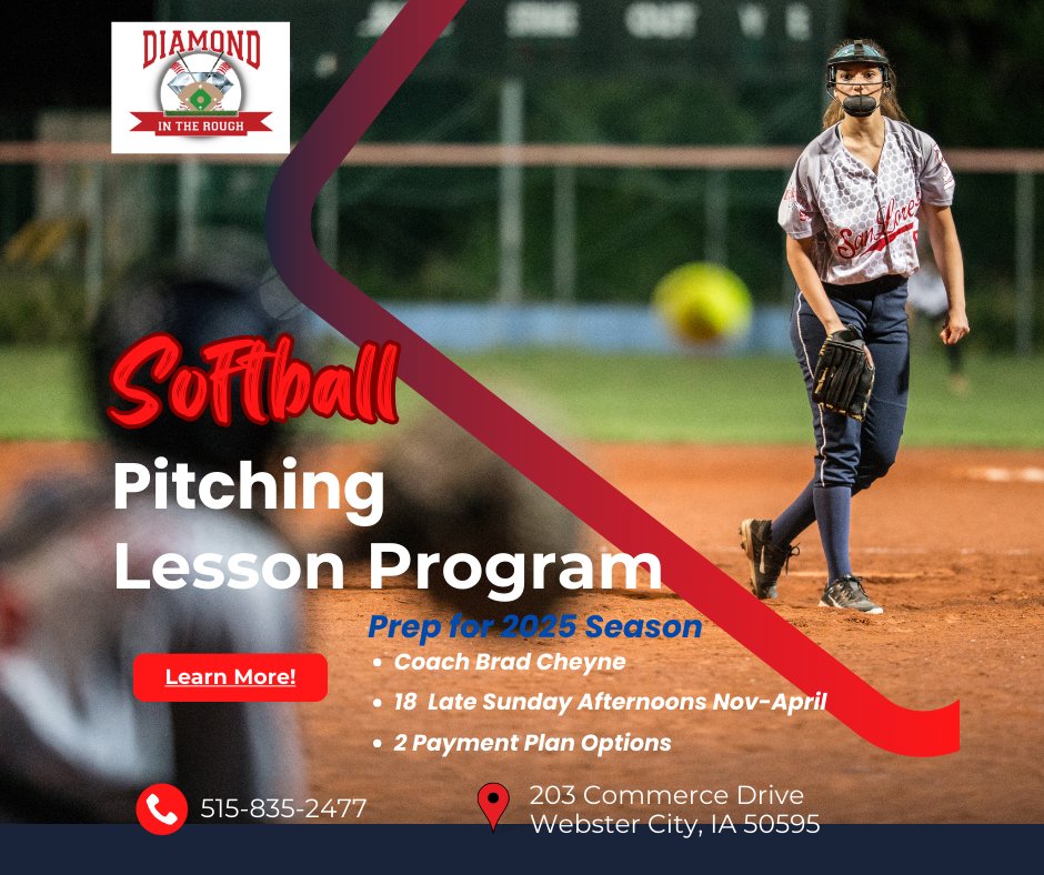 From Novice to Advanced, we have a great pitching program for this winter!