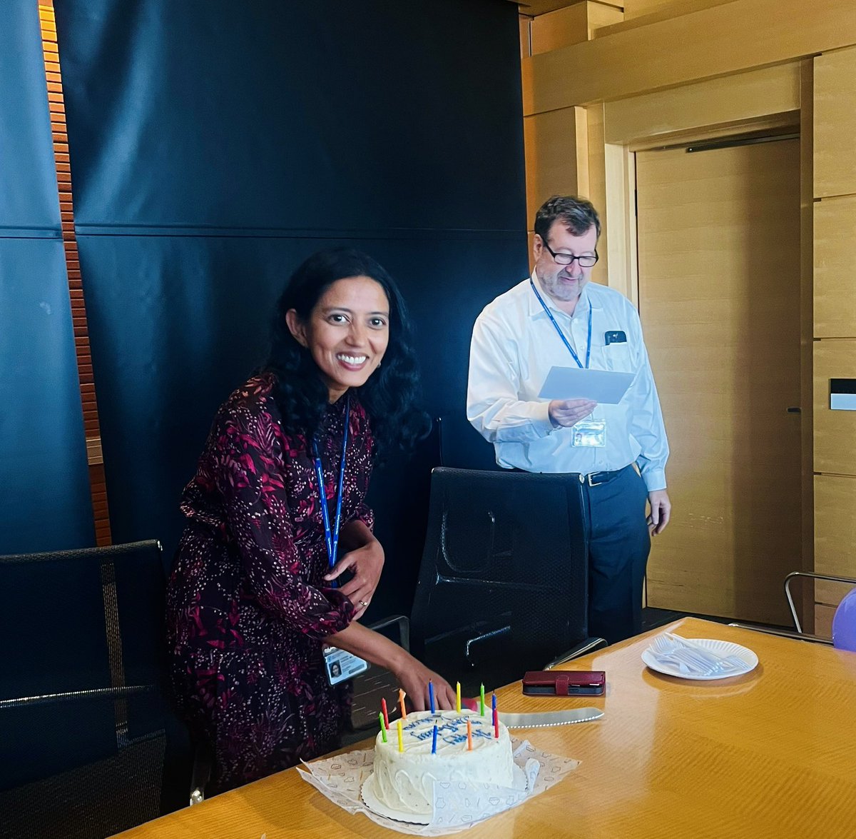 Karuna Ganesh Lab (@karunaganeshlab) on Twitter photo Last week marked the birthday of our amazing lab leader <a href="/KarunaMDPhD/">Karuna Ganesh</a> , who evaded our surprise for 45 minutes, only to be enticed by the promise of “cool data” Last week marked the birthday of our amazing lab leader <a href="/KarunaMDPhD/">Karuna Ganesh</a> , who evaded our surprise for 45 minutes, only to be enticed by the promise of “cool data”