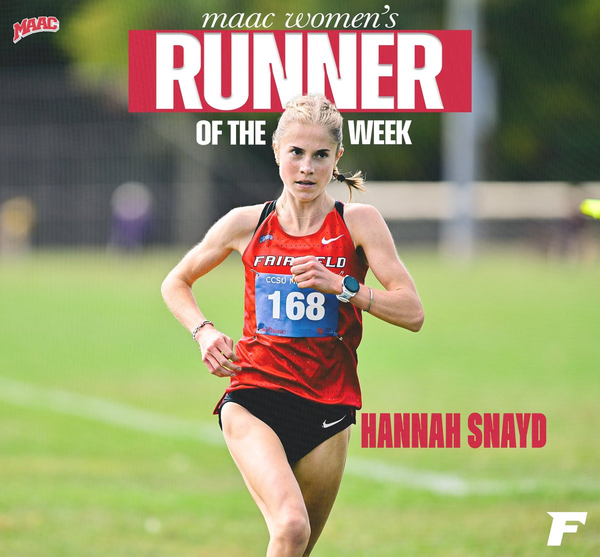 Hannah Snayd ran the MAAC’s fastest 5K of 2024 (17:23.9) on her way to her second MAAC Runner of the Week honor!

🤘