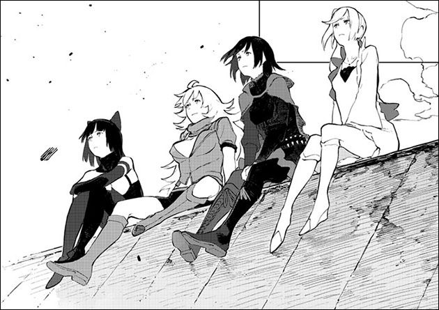 OfficialRWBY's tweet image. We heard it’s #NationalComicBookDay! 📚Time to flip through RWBY: The Official Manga to celebrate