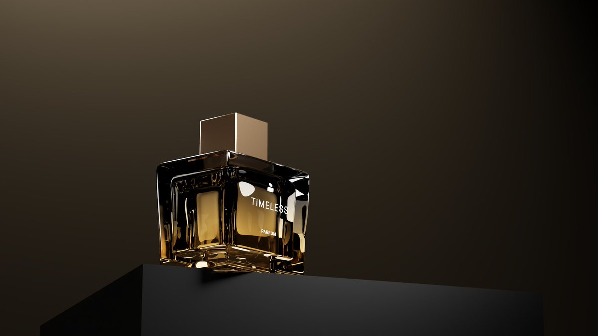 PrajwalDhiman5's tweet photo. Did this perfume bottle render a while back while experimenting with 3D design. Feels good to revisit old skills! @Blender https://t.co/0b218DRPkO