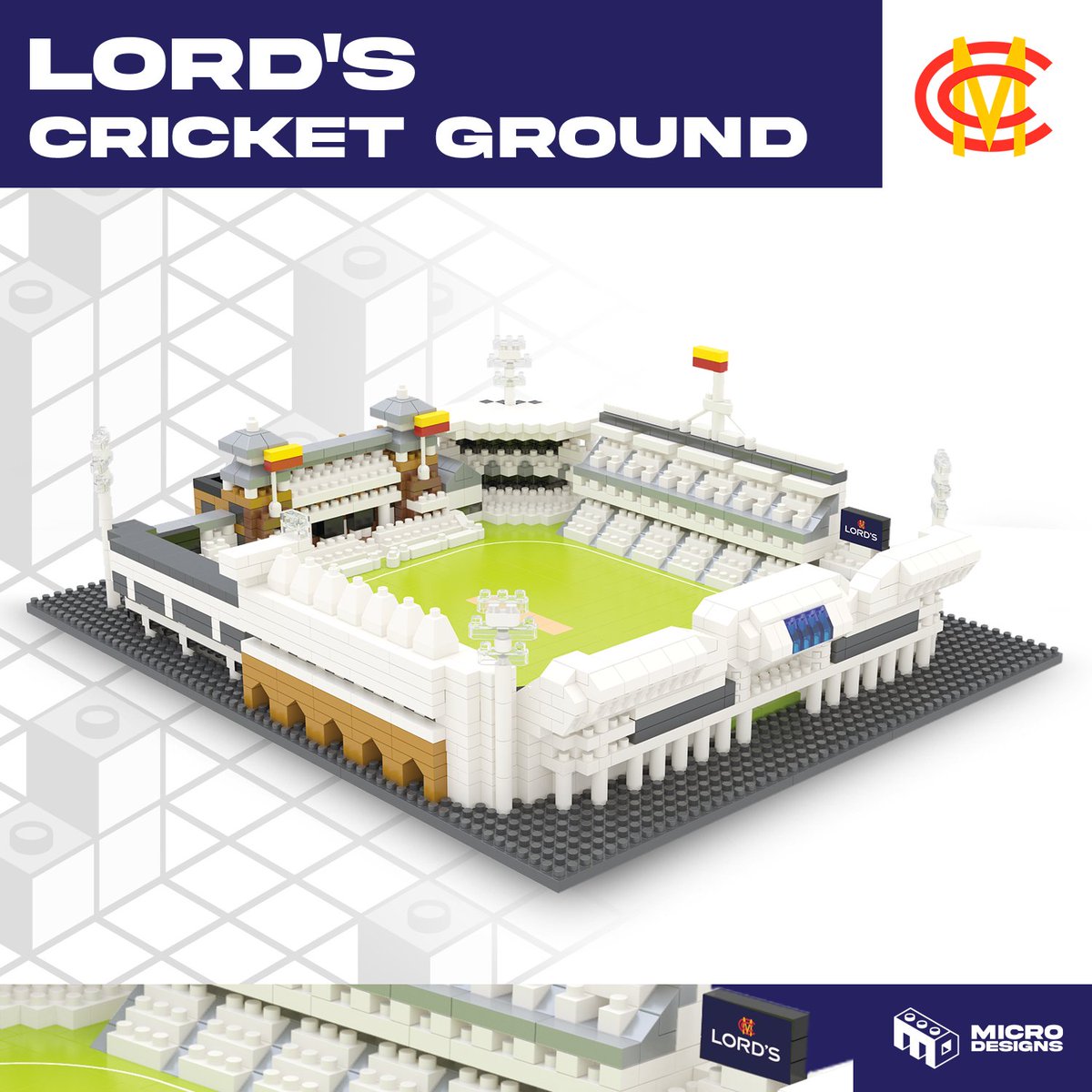 MicroDesignz's tweet image. Welcome to the @HomeOfCricket 🏏

Lord&apos;s Cricket Ground is now available to order today 👏

➡️ microdesigns.com/products/lords…

#MicroDesigns #LoveLords