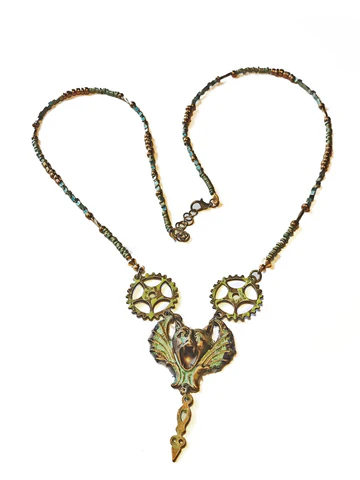 PamelaBaker67's tweet photo. https://t.co/hjn0SeqZnb @hvaradhan @BeadedNecklaceShoppe #UpcycledClockPendent #SteamPunkJewelry #bmecountdown https://t.co/YCg9weCuPt