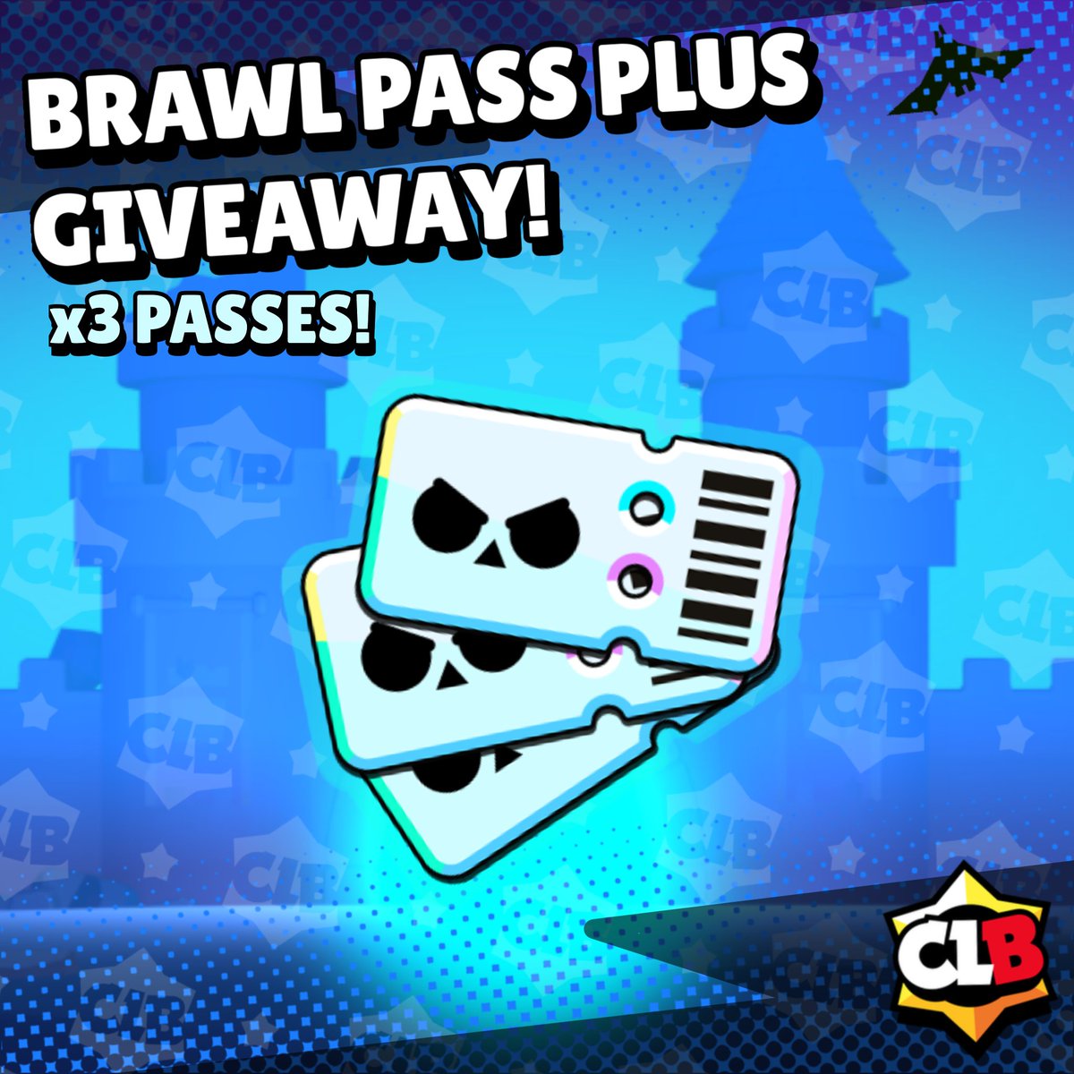 clb_stars's tweet image. x3 Brawl Pass Plus Giveaway! 🔥

To enter:
• Follow @FFlevi_ &amp;amp; @clb_stars 🤝
• Like &amp;amp; Repost ❤️♻️
• Comment your favorite theme this season ⛩

That&apos;s all! Winners will be announced in 7 days! 🔥

#BrawlStars #Spongebob