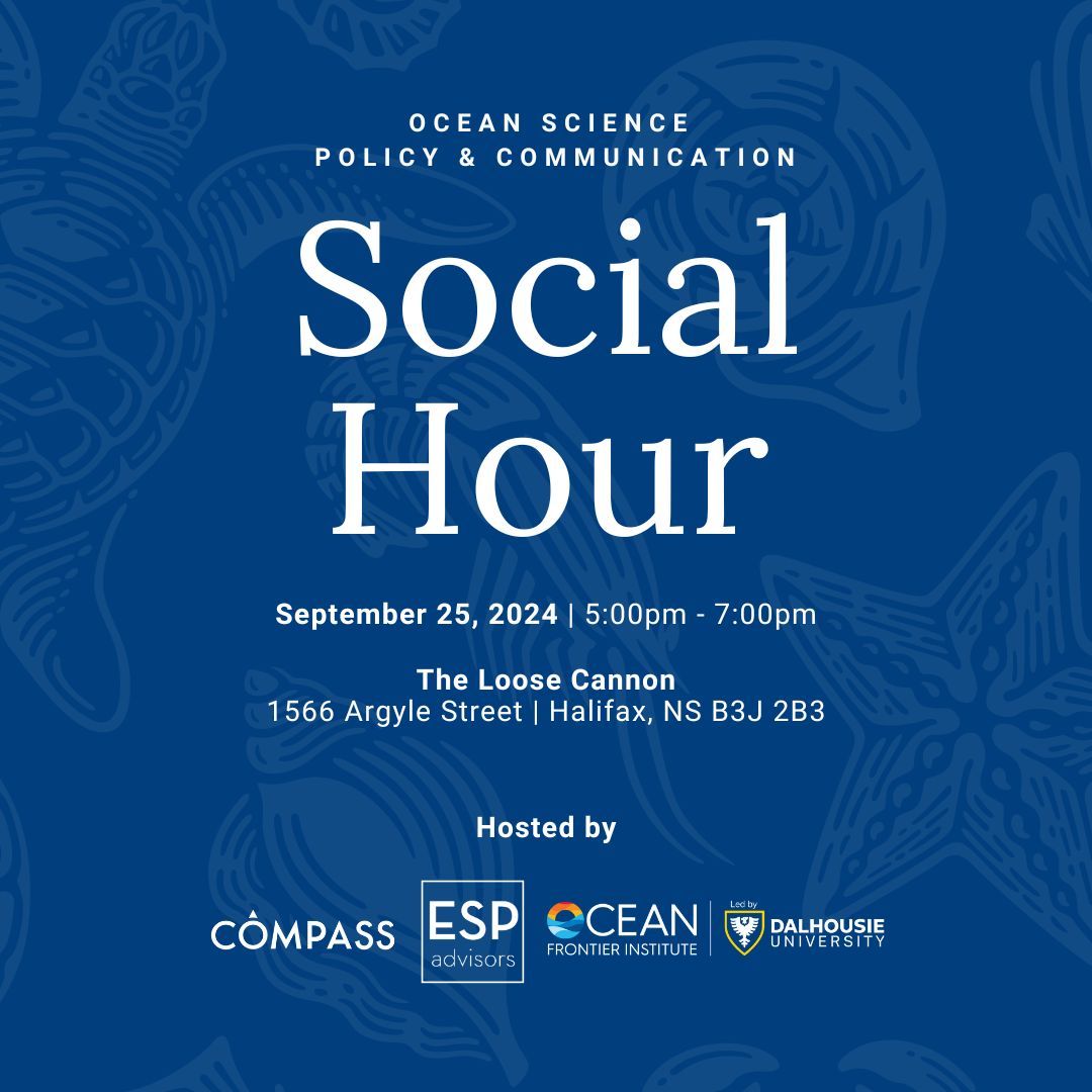 ESP Advisors (@esp_advisors) on Twitter photo Calling #oceans2024! Looking for a bite and great conversation before the saltwater social? Come chat ocean policy and science communication with us. TONIGHT 5:00 PM at The Loose Cannon. Co-hosted with <a href="/COMPASSscicomm/">COMPASS</a> and <a href="/OceanFrontier/">Ocean Frontier Institute</a> RSVP: compassscicomm.org/event/ocean-sc… #OCEANS24 Calling #oceans2024! Looking for a bite and great conversation before the saltwater social? Come chat ocean policy and science communication with us. TONIGHT 5:00 PM at The Loose Cannon. Co-hosted with <a href="/COMPASSscicomm/">COMPASS</a> and <a href="/OceanFrontier/">Ocean Frontier Institute</a> RSVP: compassscicomm.org/event/ocean-sc… #OCEANS24