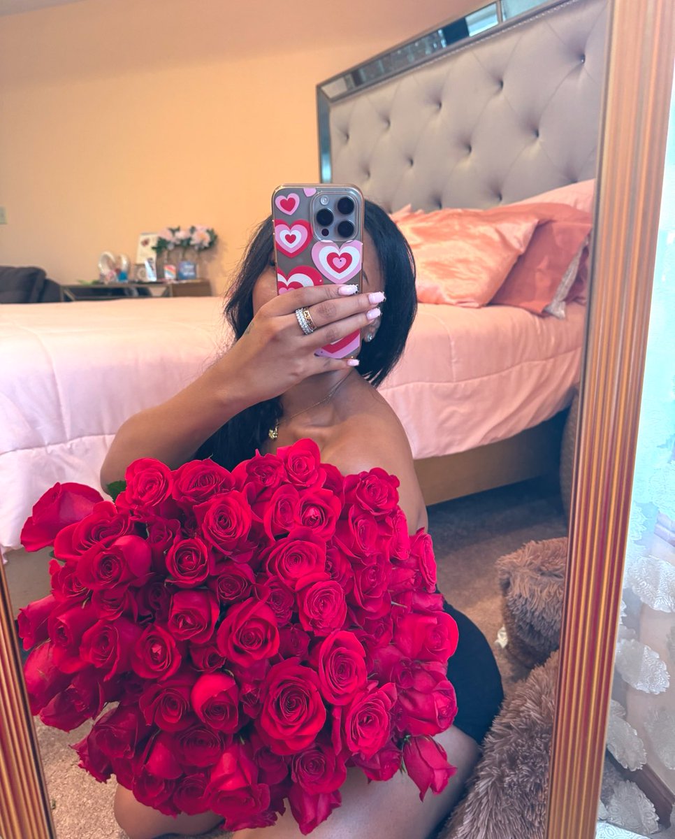 100 long stems for the baby 🥰