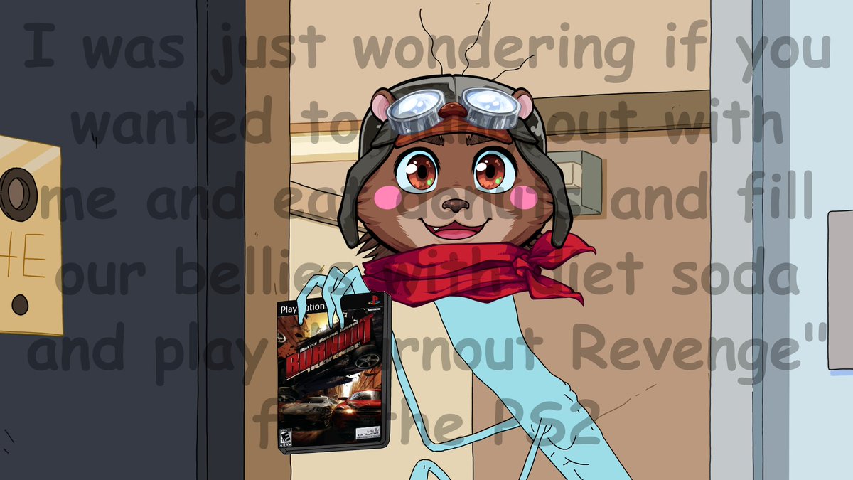 🏎 STRIM REMINDER 🏎

BURNOUT REVENGE

7:30pm UK/2:30pm ET (an hour and change)

Only on twitch.tv/captnhurricane