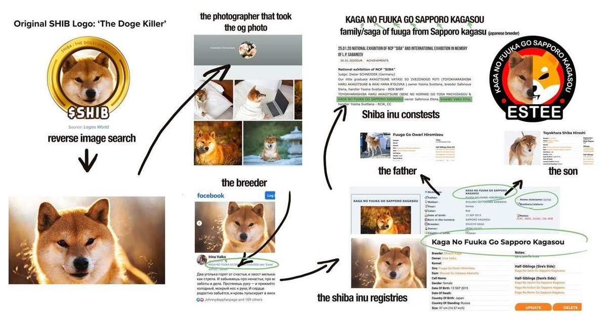 <a href="/realdogen/">Dōgen</a> Time to send another doggo. 

It’s officially confirmed that $Shiba was inspired by Kaga No Furka Go Sapporo Kagasou, aka $ESTEE.

Meme coin history.

0x8bd35250918eD056304fA8641E083bE2c42308BB