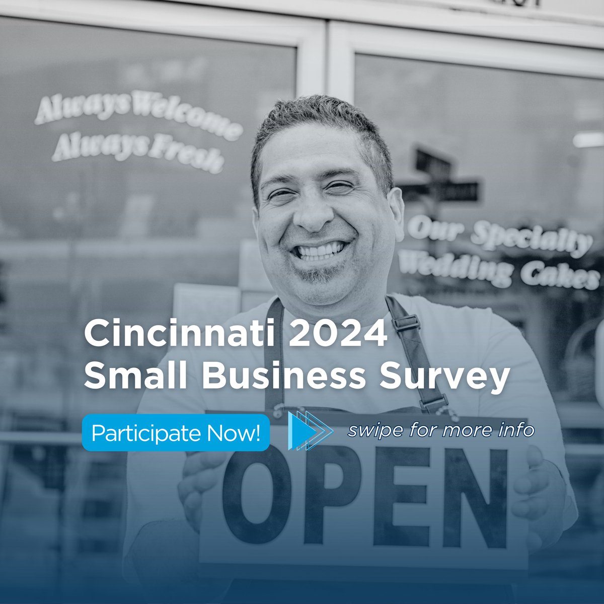 DCED + @Cincy_Inclusion have officially released a survey to better identify needs and challenges Cincinnati small businesses face + potential service opportunities to address them💼👇

startupspace.app/v2/dynamic-sur…

The survey is online, 100% confidential, and takes ~10 mins 🔥