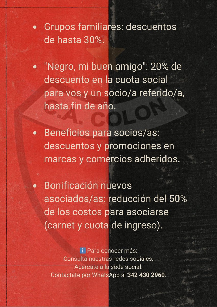 ColonOficial's tweet photo. Asociate al Club más lindo del mundo y alentemos a Colón hasta el final. 

https://t.co/smApeGkBqp

¡Vamos todos juntos! 👊🏻 https://t.co/5ZPqXYBL4W