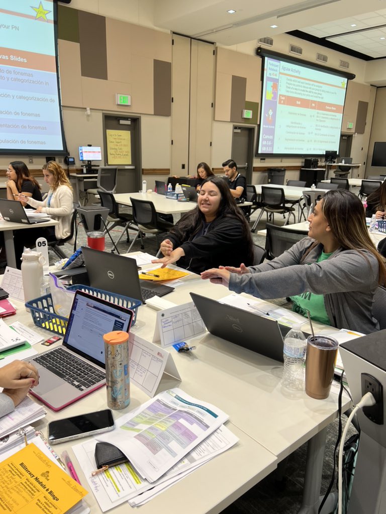 Rosemarie Esquivel (@esquivelrm2017) on Twitter photo Biliteracy Reading Academy participants are using scaffolds to teach each other about phoneme manipulation. <a href="/AISD_RDG_ACAD/">AISD Reading Academy</a> <a href="/AliefISD/">Alief ISD</a> <a href="/AliefLearns/">AliefLearns</a> Biliteracy Reading Academy participants are using scaffolds to teach each other about phoneme manipulation. <a href="/AISD_RDG_ACAD/">AISD Reading Academy</a> <a href="/AliefISD/">Alief ISD</a> <a href="/AliefLearns/">AliefLearns</a>