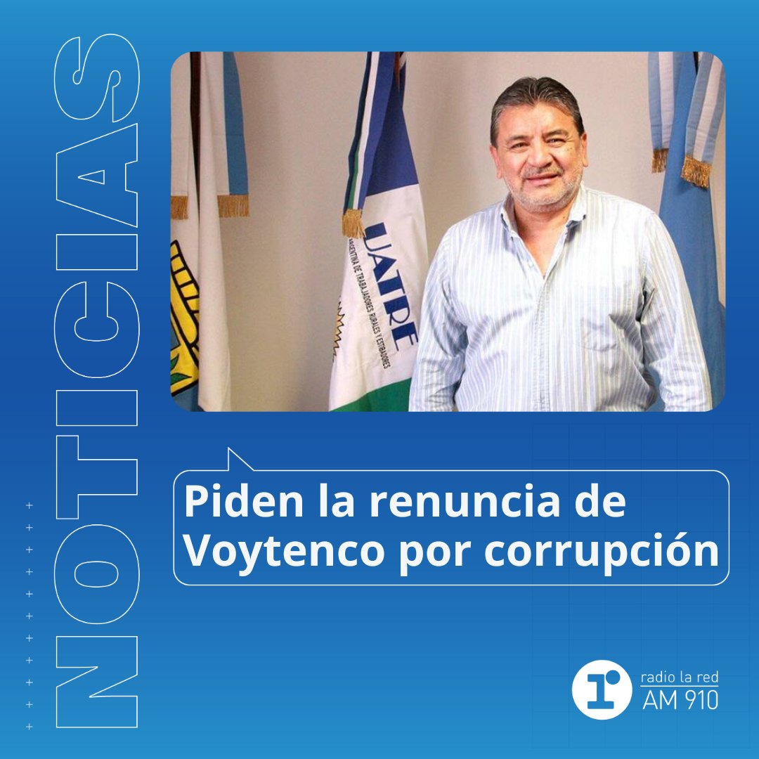 RedRuralOficial's tweet photo. #Noticiasdeldia 🚨
Piden la renuncia de Voytenco por corrupción
#voytenco #uatre #rurales #corrupcion #campoarg
Click para leer la nota👇
https://t.co/gqFd8pEVQu
